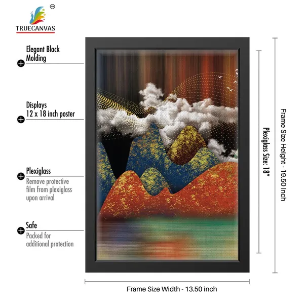 Black__Abstract_Canvas_Painting_Set_Of_3_Wall_Hanging_Frame_|_For_Home,_Living_Room_Gallery_&_Office,_Black,_Size_-_13.50_X_19.50_Inch,_Sf101