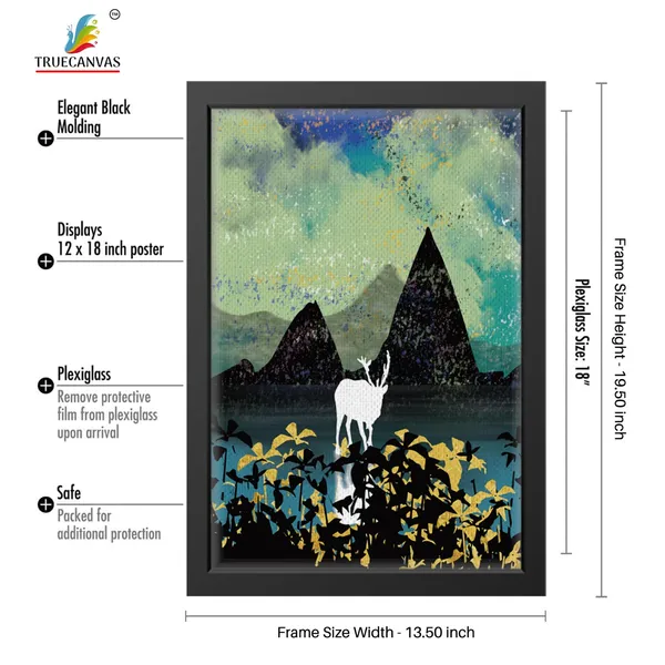 Black__Abstract_Canvas_Painting_Set_Of_3_Wall_Hanging_Frame_|_For_Home,_Living_Room_Gallery_&_Office,_Black,_Size_-_13.50_X_19.50_Inch,_Sf102