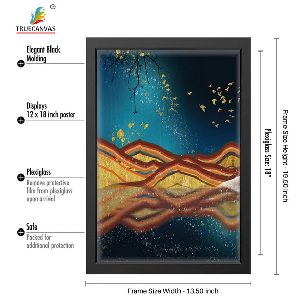 Black__Abstract_Canvas_Painting_Set_Of_3_Wall_Hanging_Frame_|_For_Home,_Living_Room_Gallery_&_Office,_Black,_Size_-_13.50_X_19.50_Inch,_Sf104