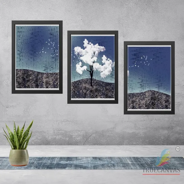 Multicolor_Abstract_Canvas_Painting_Set_Of_3_Wall_Hanging_Frame_|_For_Home,_Living_Room_Gallery_&_Office,_Black,_Size_-_13.50_X_19.50_Inch,_Sf106