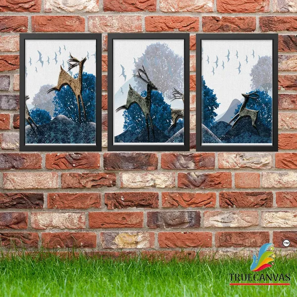 Multicolor_Abstract_Canvas_Painting_Set_Of_3_Wall_Hanging_Frame_|_For_Home,_Living_Room_Gallery_&_Office,_Black,_Size_-_13.50_X_19.50_Inch,_Sf107