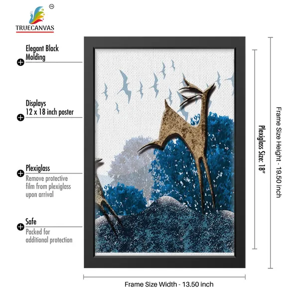 Multicolor_Abstract_Canvas_Painting_Set_Of_3_Wall_Hanging_Frame_|_For_Home,_Living_Room_Gallery_&_Office,_Black,_Size_-_13.50_X_19.50_Inch,_Sf107