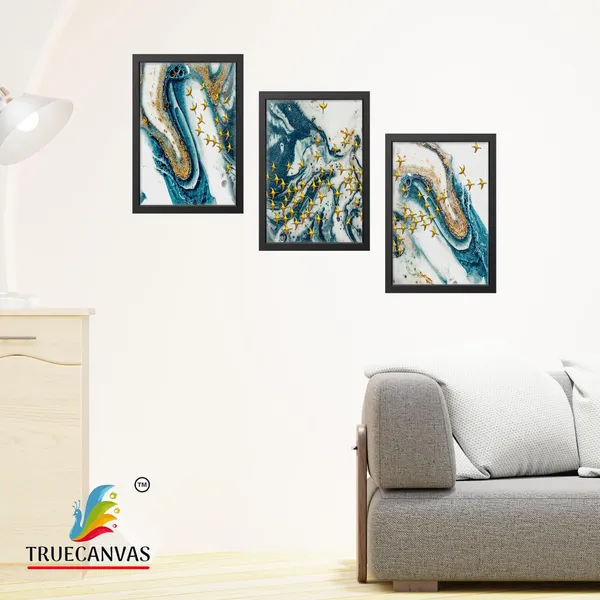 Multicolor_Abstract_Canvas_Painting_Set_Of_3_Wall_Hanging_Frame_|_For_Home,_Living_Room_Gallery_&_Office,_Black,_Size_-_13.50_X_19.50_Inch,_Sf108