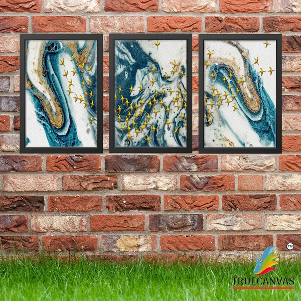 Multicolor_Abstract_Canvas_Painting_Set_Of_3_Wall_Hanging_Frame_|_For_Home,_Living_Room_Gallery_&_Office,_Black,_Size_-_13.50_X_19.50_Inch,_Sf108