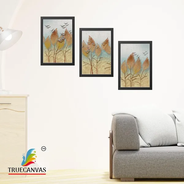 Black__Abstract_Canvas_Painting_Set_Of_3_Wall_Hanging_Frame_|_For_Home,_Living_Room_Gallery_&_Office,_Black,_Size_-_13.50_X_19.50_Inch,_Sf110