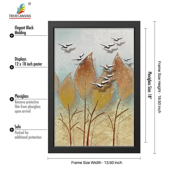 Black__Abstract_Canvas_Painting_Set_Of_3_Wall_Hanging_Frame_|_For_Home,_Living_Room_Gallery_&_Office,_Black,_Size_-_13.50_X_19.50_Inch,_Sf110
