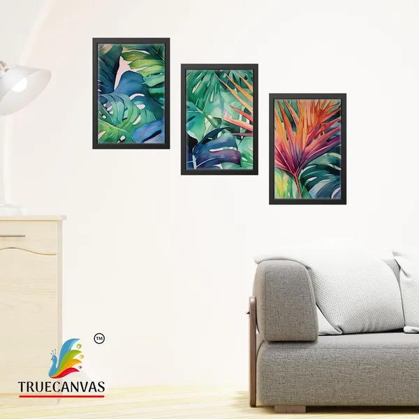 Black__Abstract_Canvas_Painting_Set_Of_3_Wall_Hanging_Frame_|_For_Home,_Living_Room_Gallery_&_Office,_Black,_Size_-_13.50_X_19.50_Inch,_Sf112