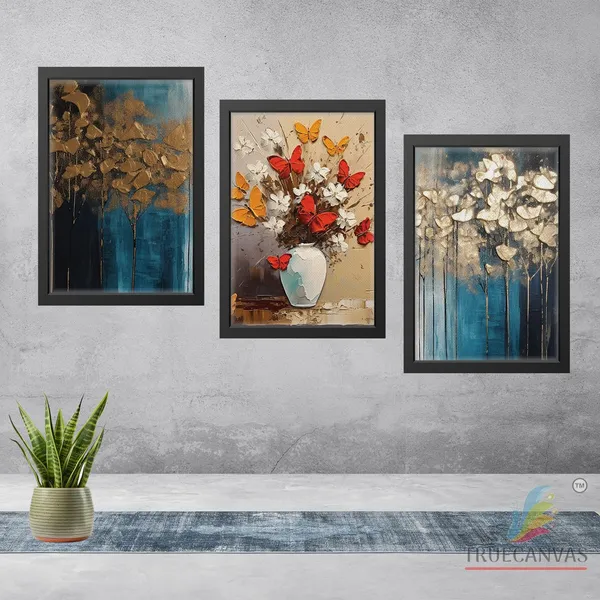 Black__Abstract_Canvas_Painting_Set_Of_3_Wall_Hanging_Frame_|_For_Home,_Living_Room_Gallery_&_Office,_Black,_Size_-_13.50_X_19.50_Inch,_Sf118
