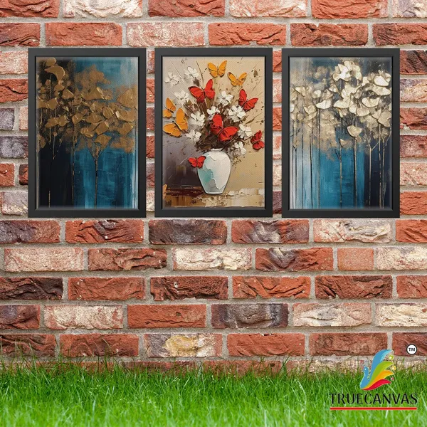 Black__Abstract_Canvas_Painting_Set_Of_3_Wall_Hanging_Frame_|_For_Home,_Living_Room_Gallery_&_Office,_Black,_Size_-_13.50_X_19.50_Inch,_Sf118