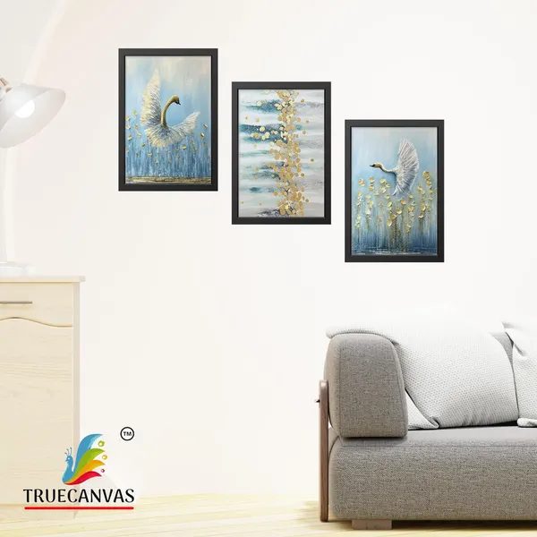 Black__Abstract_Canvas_Painting_Set_Of_3_Wall_Hanging_Frame_|_For_Home,_Living_Room_Gallery_&_Office,_Black,_Size_-_13.50_X_19.50_Inch,_Sf122