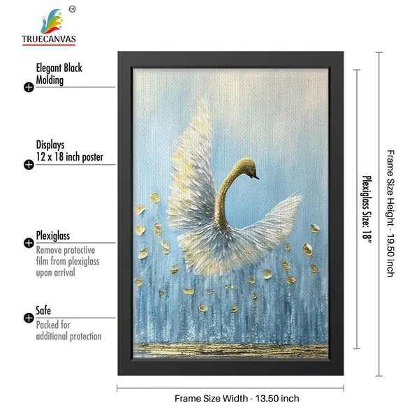 Black__Abstract_Canvas_Painting_Set_Of_3_Wall_Hanging_Frame_|_For_Home,_Living_Room_Gallery_&_Office,_Black,_Size_-_13.50_X_19.50_Inch,_Sf122