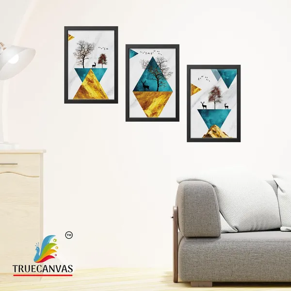 Black__Abstract_Canvas_Painting_Set_Of_3_Wall_Hanging_Frame_|_For_Home,_Living_Room_Gallery_&_Office,_Black,_Size_-_13.50_X_19.50_Inch,_Sf123