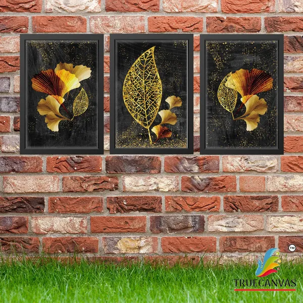 Black__Abstract_Canvas_Painting_Set_Of_3_Wall_Hanging_Frame_|_For_Home,_Living_Room_Gallery_&_Office,_Black,_Size_-_13.50_X_19.50_Inch,_Sf125