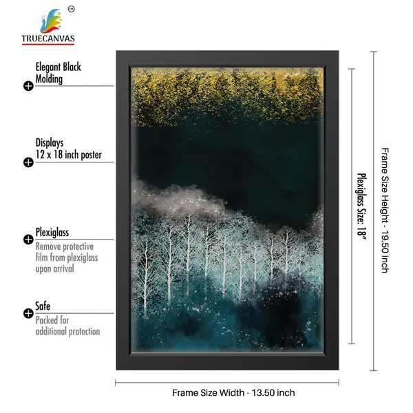 Black__Abstract_Canvas_Painting_Set_Of_3_Wall_Hanging_Frame_|_For_Home,_Living_Room_Gallery_&_Office,_Black,_Size_-_13.50_X_19.50_Inch,_Sf128