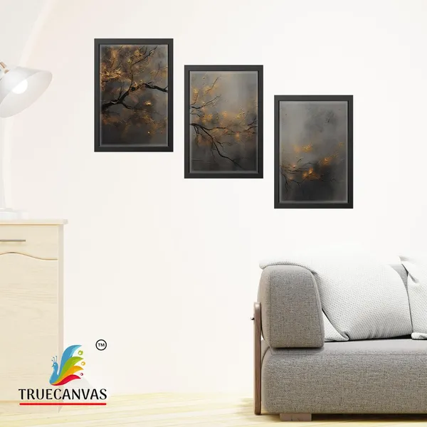 Black__Abstract_Canvas_Painting_Set_Of_3_Wall_Hanging_Frame_|_For_Home,_Living_Room_Gallery_&_Office,_Black,_Size_-_13.50_X_19.50_Inch,_Sf129