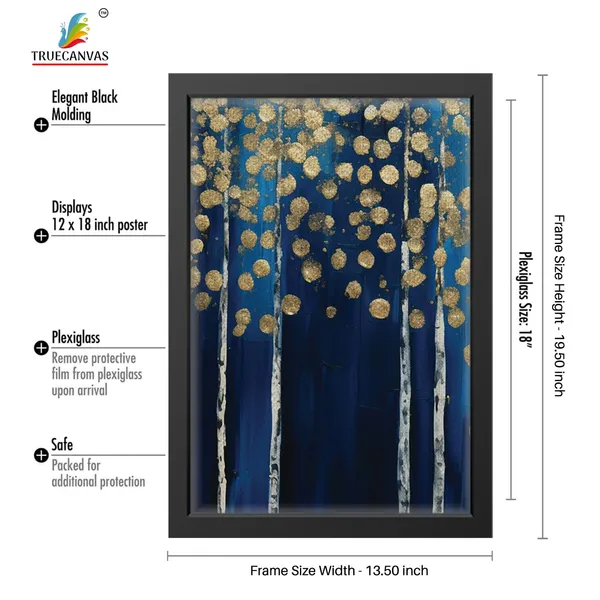 Black__Abstract_Canvas_Painting_Set_Of_3_Wall_Hanging_Frame_|_For_Home,_Living_Room_Gallery_&_Office,_Black,_Size_-_13.50_X_19.50_Inch,_Sf132