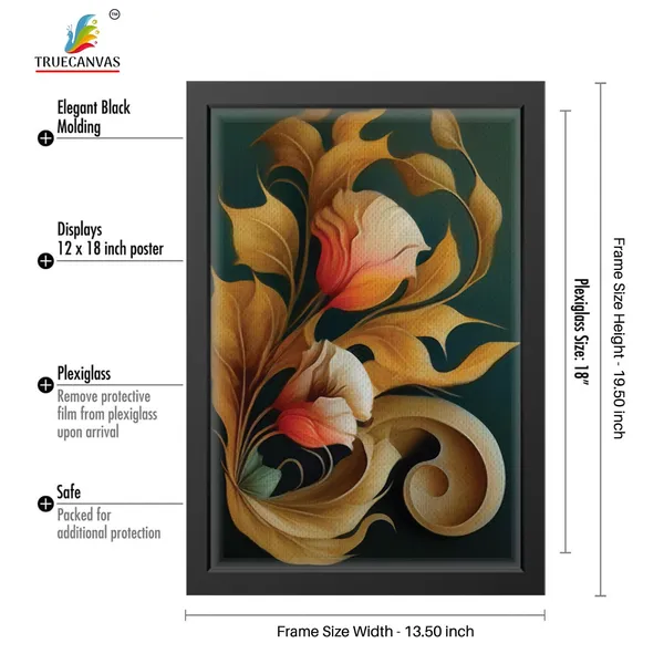 Black__Abstract_Canvas_Painting_Set_Of_3_Wall_Hanging_Frame_|_For_Home,_Living_Room_Gallery_&_Office,_Black,_Size_-_13.50_X_19.50_Inch,_Sf136