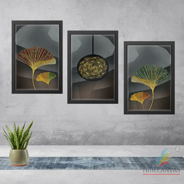 Multicolor_Abstract_Canvas_Painting_Set_Of_3_Wall_Hanging_Frame_|_For_Home,_Living_Room_Gallery_&_Office,_Black,_Size_-_13.50_X_19.50_Inch,_Sf139