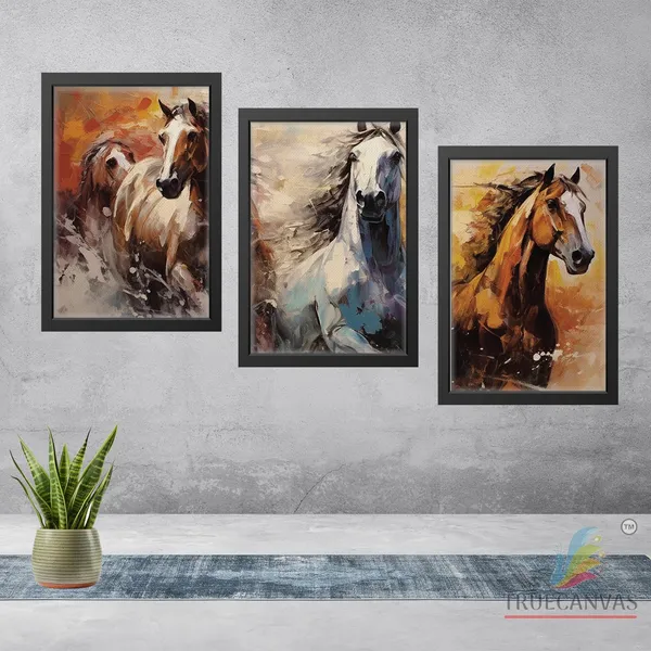Black__Abstract_Canvas_Painting_Set_Of_3_Wall_Hanging_Frame_|_For_Home,_Living_Room_Gallery_&_Office,_Black,_Size_-_13.50_X_19.50_Inch,_Sf140