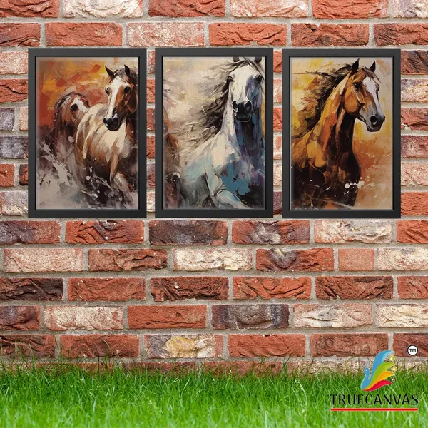 Black__Abstract_Canvas_Painting_Set_Of_3_Wall_Hanging_Frame_|_For_Home,_Living_Room_Gallery_&_Office,_Black,_Size_-_13.50_X_19.50_Inch,_Sf140