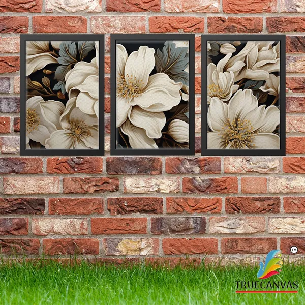 Black__Abstract_Canvas_Painting_Set_Of_3_Wall_Hanging_Frame_|_For_Home,_Living_Room_Gallery_&_Office,_Black,_Size_-_13.50_X_19.50_Inch,_Sf141