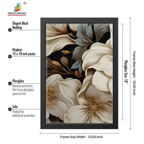 Black__Abstract_Canvas_Painting_Set_Of_3_Wall_Hanging_Frame_|_For_Home,_Living_Room_Gallery_&_Office,_Black,_Size_-_13.50_X_19.50_Inch,_Sf141