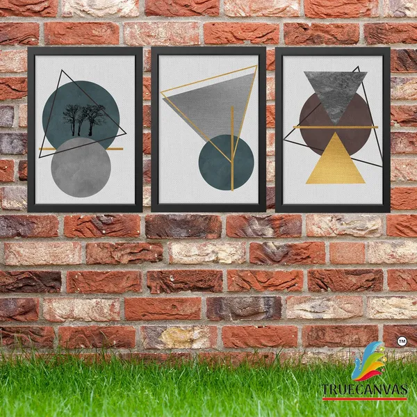 Black__Abstract_Canvas_Painting_Set_Of_3_Wall_Hanging_Frame_|_For_Home,_Living_Room_Gallery_&_Office,_Black,_Size_-_13.50_X_19.50_Inch,_Sf143