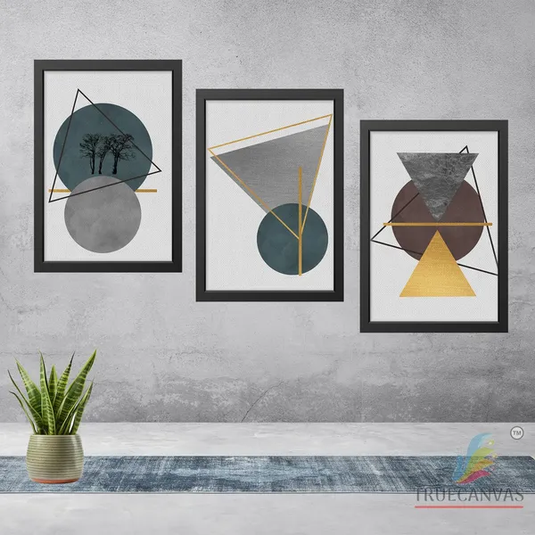 Black__Abstract_Canvas_Painting_Set_Of_3_Wall_Hanging_Frame_|_For_Home,_Living_Room_Gallery_&_Office,_Black,_Size_-_13.50_X_19.50_Inch,_Sf143