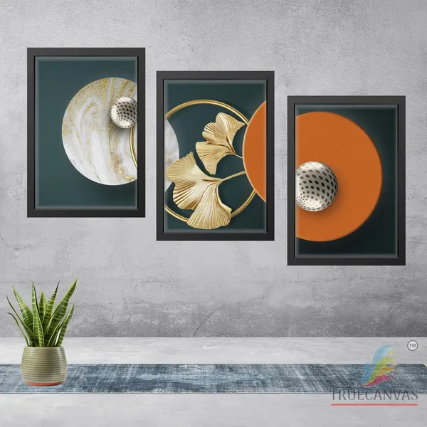 Multicolor_Abstract_Canvas_Painting_Set_Of_3_Wall_Hanging_Frame_|_For_Home,_Living_Room_Gallery_&_Office,_Black,_Size_-_13.50_X_19.50_Inch,_Sf144