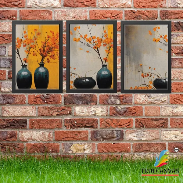 Black__Abstract_Canvas_Painting_Set_Of_3_Wall_Hanging_Frame_|_For_Home,_Living_Room_Gallery_&_Office,_Black,_Size_-_13.50_X_19.50_Inch,_Sf149