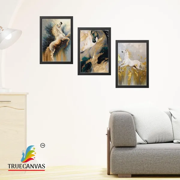 Black__Abstract_Canvas_Painting_Set_Of_3_Wall_Hanging_Frame_|_For_Home,_Living_Room_Gallery_&_Office,_Black,_Size_-_13.50_X_19.50_Inch,_Sf153