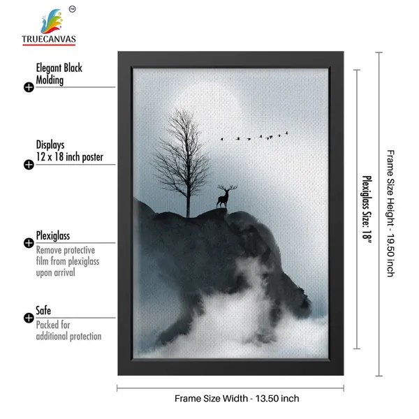 Black__Abstract_Canvas_Painting_Set_Of_3_Wall_Hanging_Frame_|_For_Home,_Living_Room_Gallery_&_Office,_Black,_Size_-_13.50_X_19.50_Inch,_Sf155