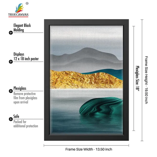 Black__Abstract_Canvas_Painting_Set_Of_3_Wall_Hanging_Frame_|_For_Home,_Living_Room_Gallery_&_Office,_Black,_Size_-_13.50_X_19.50_Inch,_Sf158