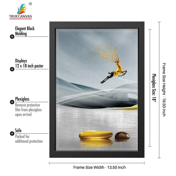 Black__Abstract_Canvas_Painting_Set_Of_3_Wall_Hanging_Frame_|_For_Home,_Living_Room_Gallery_&_Office,_Black,_Size_-_13.50_X_19.50_Inch,_Sf159