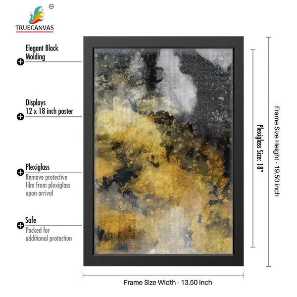 Black__Abstract_Canvas_Painting_Set_Of_3_Wall_Hanging_Frame_|_For_Home,_Living_Room_Gallery_&_Office,_Black,_Size_-_13.50_X_19.50_Inch,_Sf161
