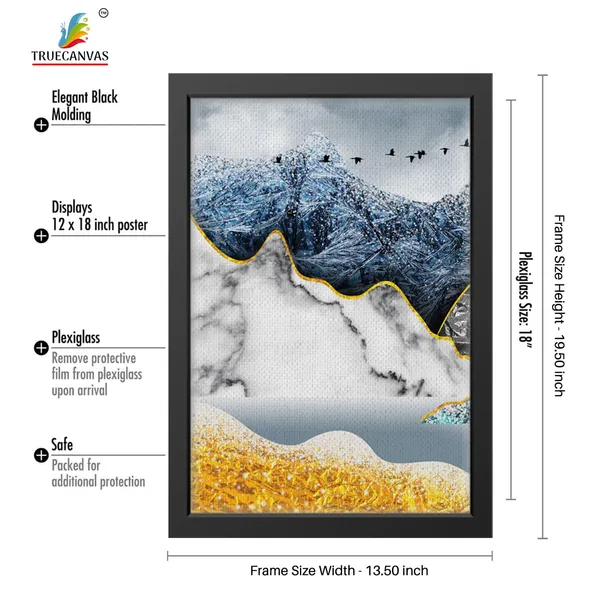 Black__Abstract_Canvas_Painting_Set_Of_3_Wall_Hanging_Frame_|_For_Home,_Living_Room_Gallery_&_Office,_Black,_Size_-_13.50_X_19.50_Inch,_Sf166