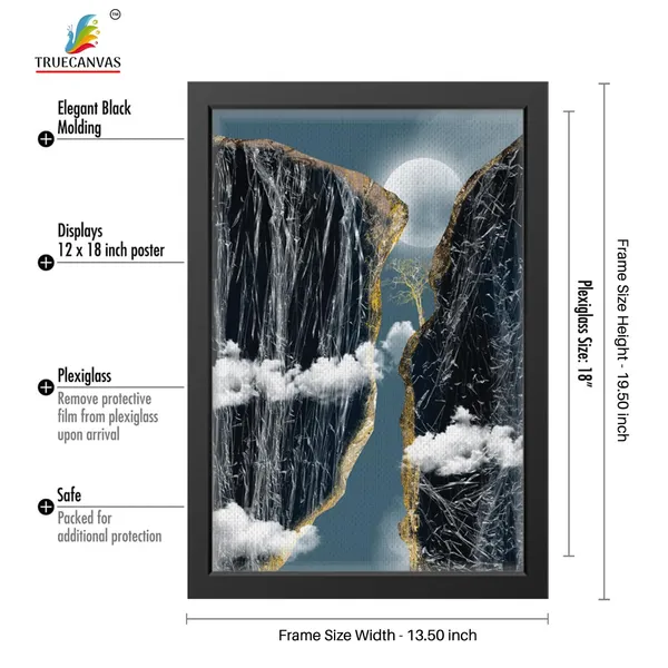 Black__Abstract_Canvas_Painting_Set_Of_3_Wall_Hanging_Frame_|_For_Home,_Living_Room_Gallery_&_Office,_Black,_Size_-_13.50_X_19.50_Inch,_Sf169