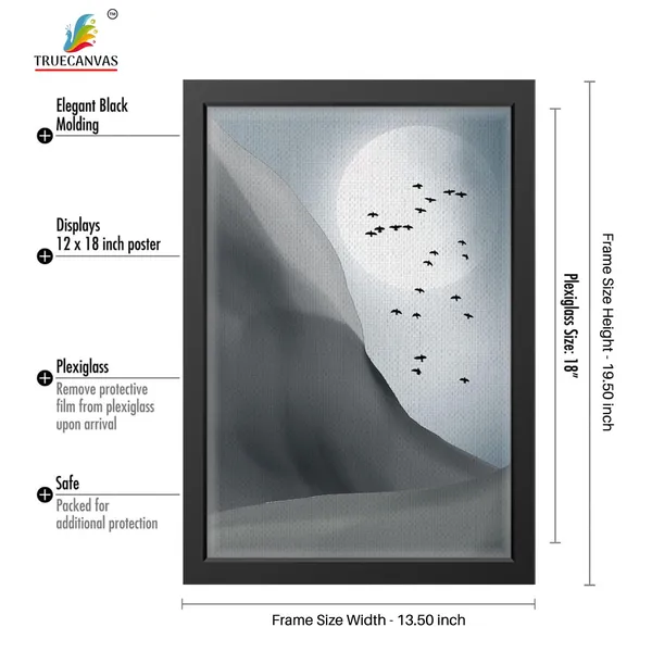 Black__Abstract_Canvas_Painting_Set_Of_3_Wall_Hanging_Frame_|_For_Home,_Living_Room_Gallery_&_Office,_Black,_Size_-_13.50_X_19.50_Inch,_Sf171
