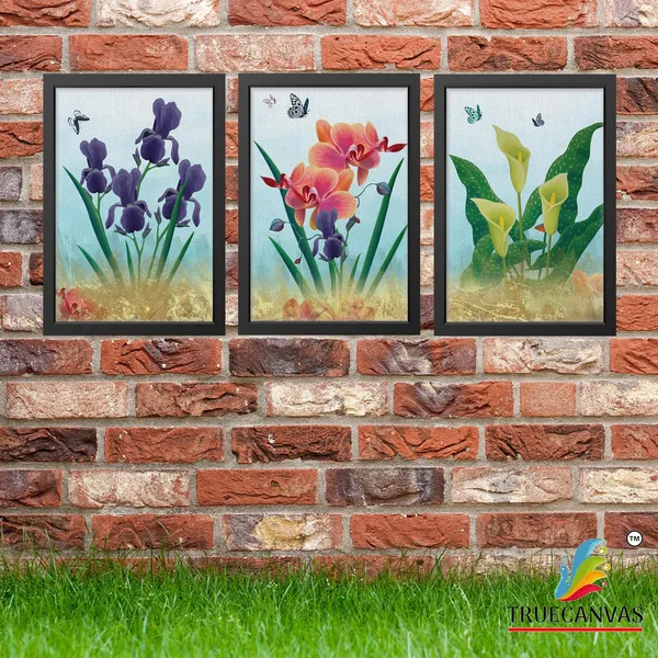 Black__Abstract_Canvas_Painting_Set_Of_3_Wall_Hanging_Frame_|_For_Home,_Living_Room_Gallery_&_Office,_Black,_Size_-_13.50_X_19.50_Inch,_Sf173