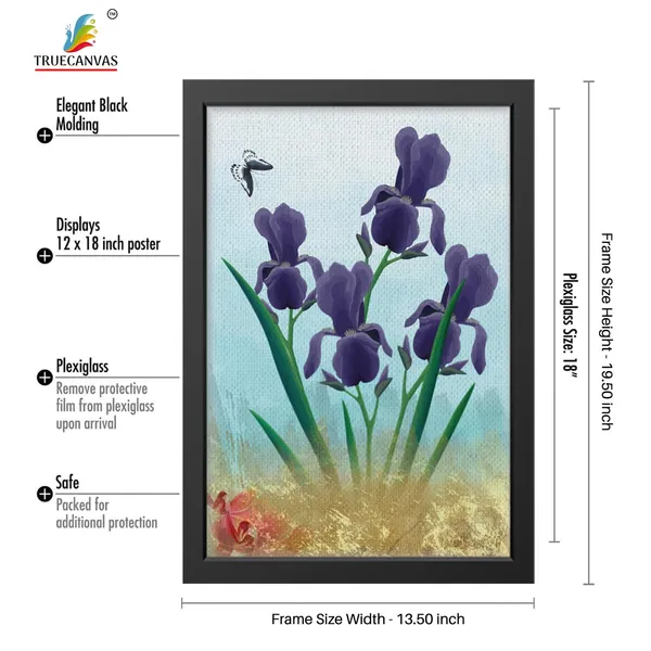 Black__Abstract_Canvas_Painting_Set_Of_3_Wall_Hanging_Frame_|_For_Home,_Living_Room_Gallery_&_Office,_Black,_Size_-_13.50_X_19.50_Inch,_Sf173