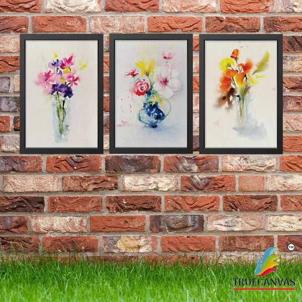 Black__Abstract_Canvas_Painting_Set_Of_3_Wall_Hanging_Frame_|_For_Home,_Living_Room_Gallery_&_Office,_Black,_Size_-_13.50_X_19.50_Inch,_Sf174