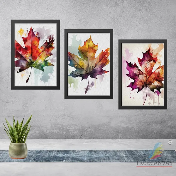 Black__Abstract_Canvas_Painting_Set_Of_3_Wall_Hanging_Frame_|_For_Home,_Living_Room_Gallery_&_Office,_Black,_Size_-_13.50_X_19.50_Inch,_Sf177