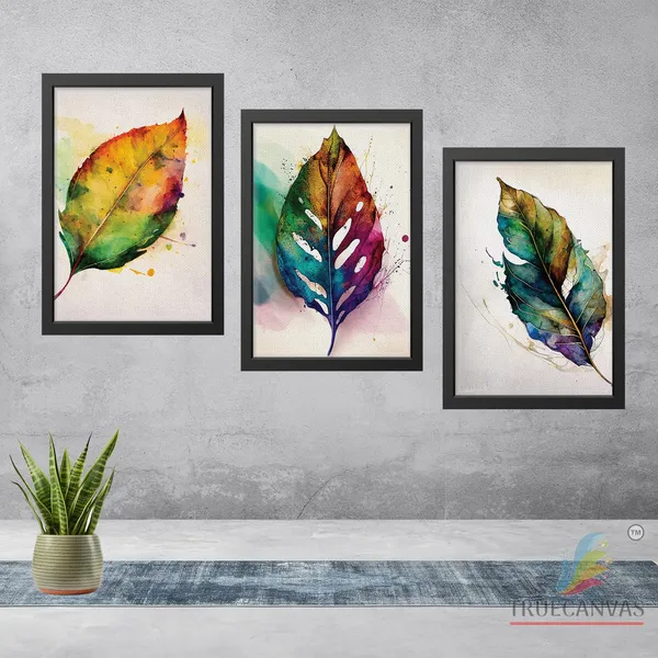 Black__Abstract_Canvas_Painting_Set_Of_3_Wall_Hanging_Frame_|_For_Home,_Living_Room_Gallery_&_Office,_Black,_Size_-_13.50_X_19.50_Inch,_Sf178