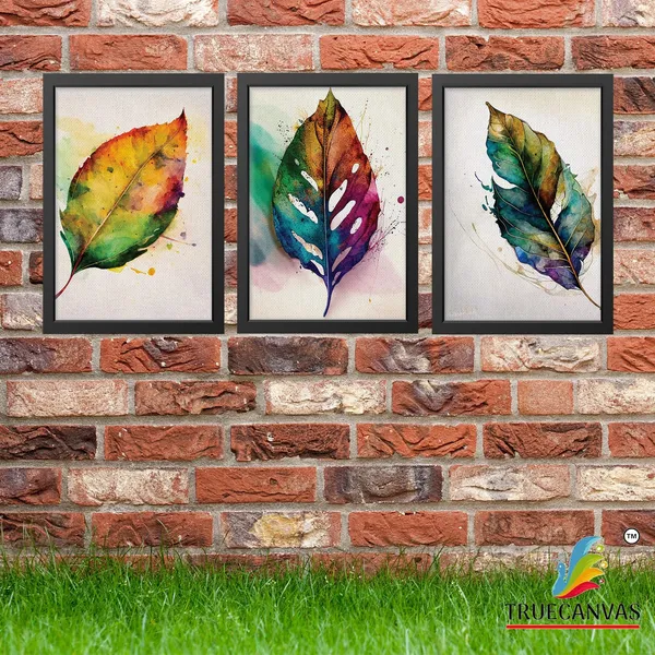 Black__Abstract_Canvas_Painting_Set_Of_3_Wall_Hanging_Frame_|_For_Home,_Living_Room_Gallery_&_Office,_Black,_Size_-_13.50_X_19.50_Inch,_Sf178