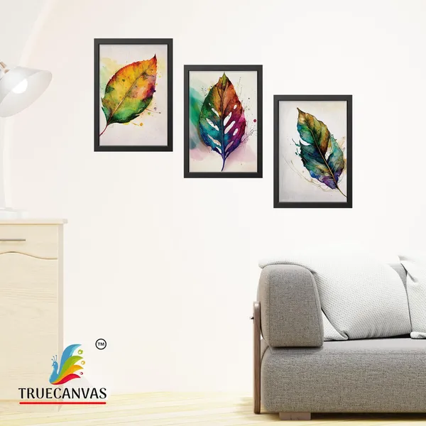 Black__Abstract_Canvas_Painting_Set_Of_3_Wall_Hanging_Frame_|_For_Home,_Living_Room_Gallery_&_Office,_Black,_Size_-_13.50_X_19.50_Inch,_Sf178