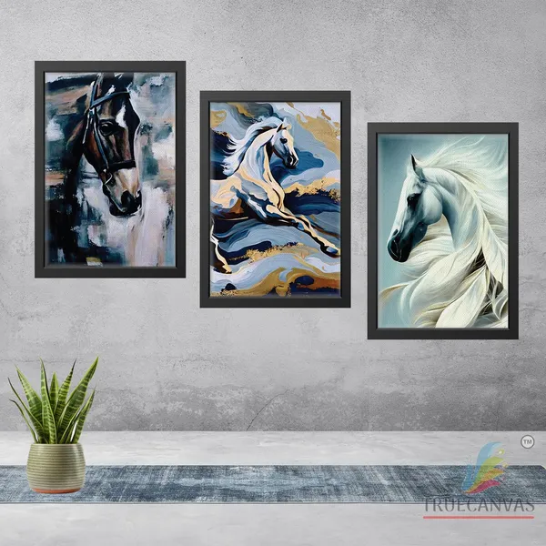 Black__Abstract_Canvas_Painting_Set_Of_3_Wall_Hanging_Frame_|_For_Home,_Living_Room_Gallery_&_Office,_Black,_Size_-_13.50_X_19.50_Inch,_Sf179