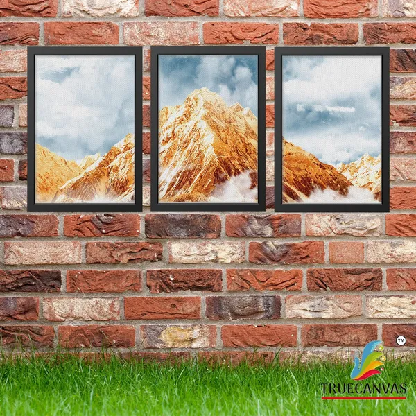 Black__Abstract_Canvas_Painting_Set_Of_3_Wall_Hanging_Frame_|_For_Home,_Living_Room_Gallery_&_Office,_Black,_Size_-_13.50_X_19.50_Inch,_Sf180