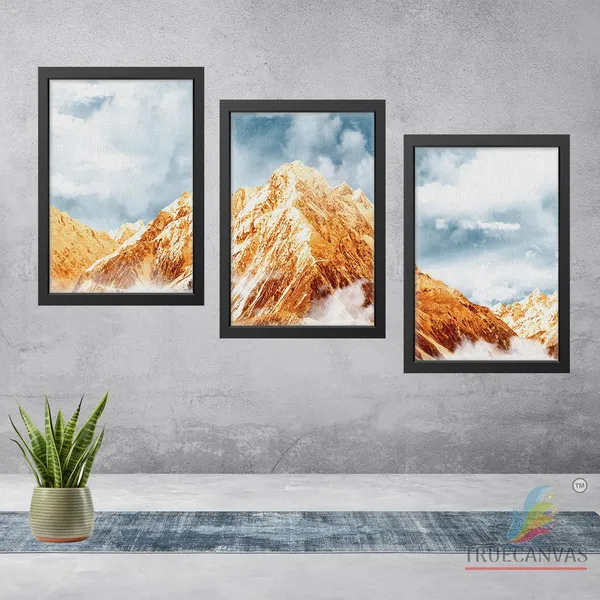 Black__Abstract_Canvas_Painting_Set_Of_3_Wall_Hanging_Frame_|_For_Home,_Living_Room_Gallery_&_Office,_Black,_Size_-_13.50_X_19.50_Inch,_Sf180