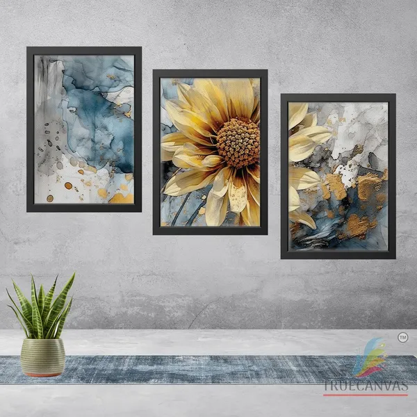 Black__Abstract_Canvas_Painting_Set_Of_3_Wall_Hanging_Frame_|_For_Home,_Living_Room_Gallery_&_Office,_Black,_Size_-_13.50_X_19.50_Inch,_Sf181