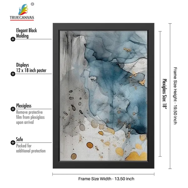 Black__Abstract_Canvas_Painting_Set_Of_3_Wall_Hanging_Frame_|_For_Home,_Living_Room_Gallery_&_Office,_Black,_Size_-_13.50_X_19.50_Inch,_Sf181